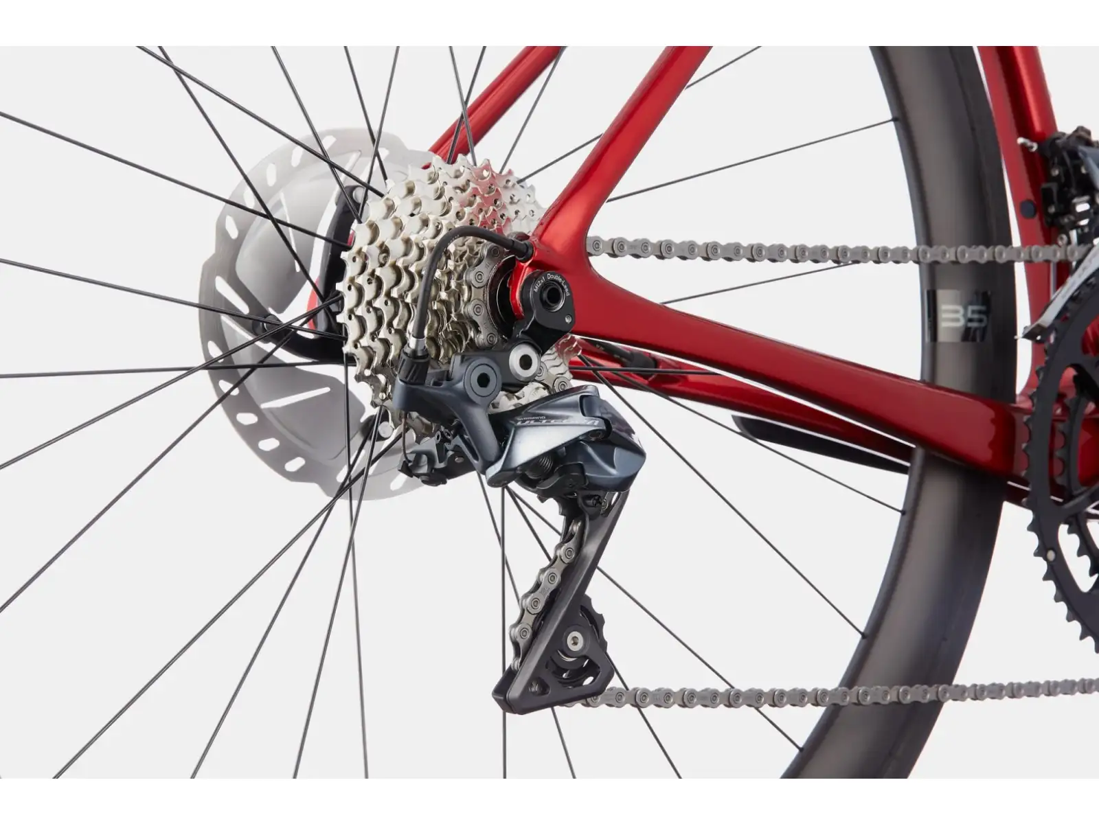 Cannondale SuperSix Evo Hi-Mod Disc Ultegra rower szosowy Candy Red