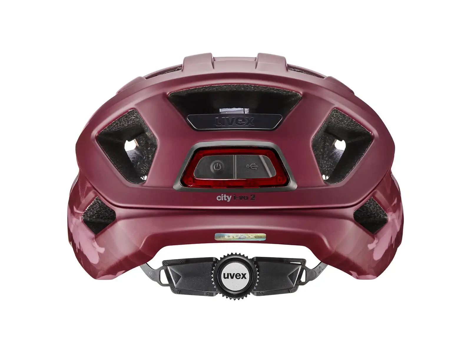 Uvex City I-vo 2 kask Cranberry Matt