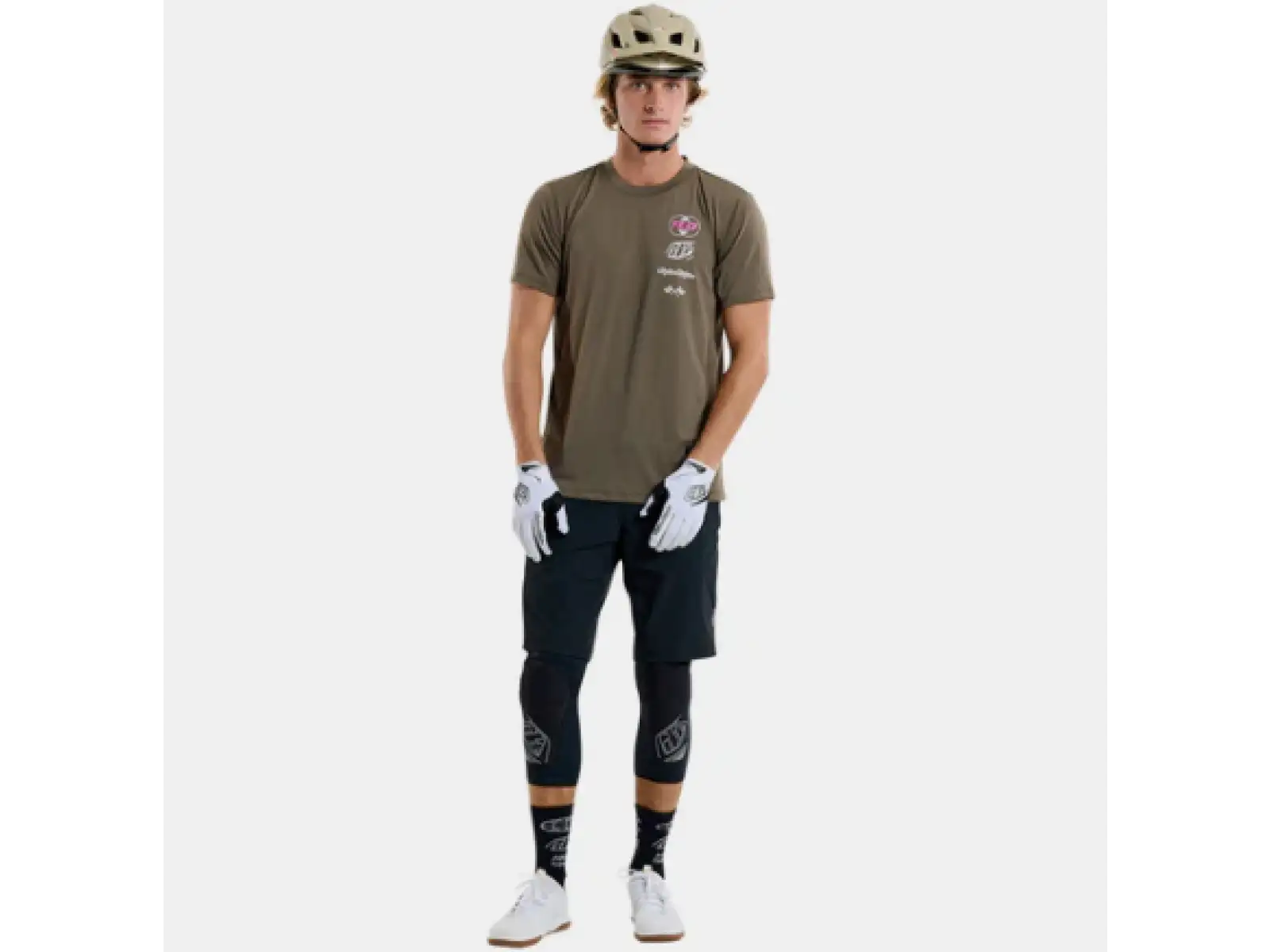 Troy Lee Designs Skyline Ride Tee męska koszulka z krótkim rękawem Worldwide Caper
