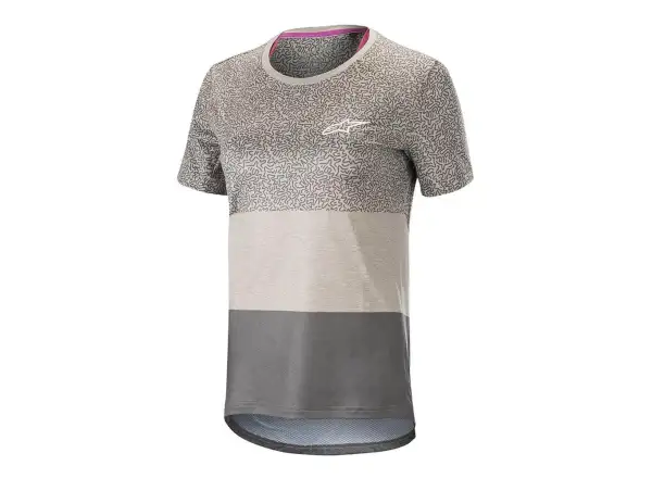 Alpinestars Stella ALPS 8.0 damski dres krótki rękaw mid grey/antharacite