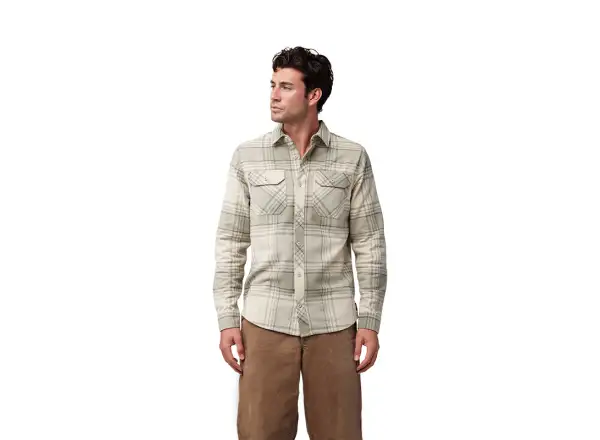 Fox Traildust Flannel koszula męska Cream