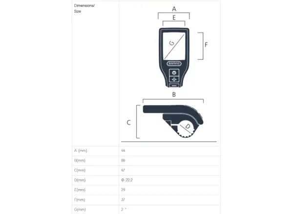 Bafang wyświetlacz DP C230 CAN