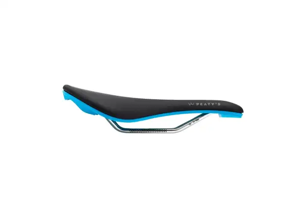 Peatys Monarch siodło TI-MX Rail / Nylon Base Turquoise