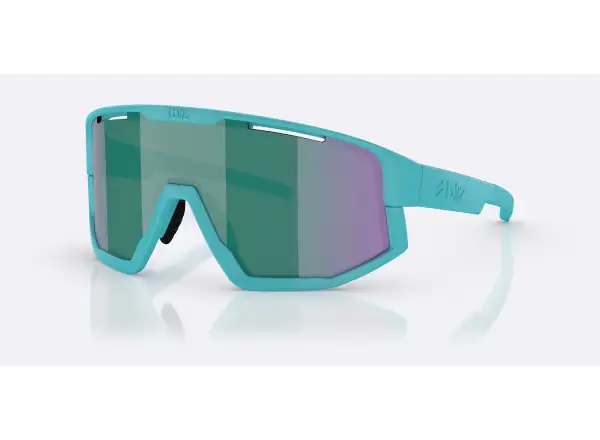 Bliz Fusion Small okulary przeciwsłoneczne Matte Turquoise/Green Blue Multi