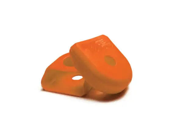 Race Face Crank Boot osłony korb karbonowych 2szt pomarańczowa