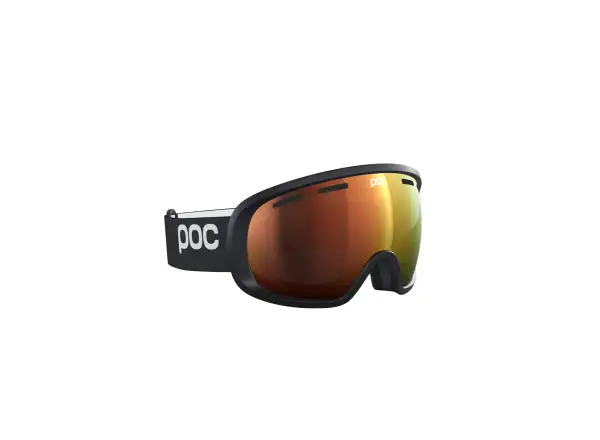 POC Fovea WF gogle narciarskie Uranium Black/Partly Sunny Orange