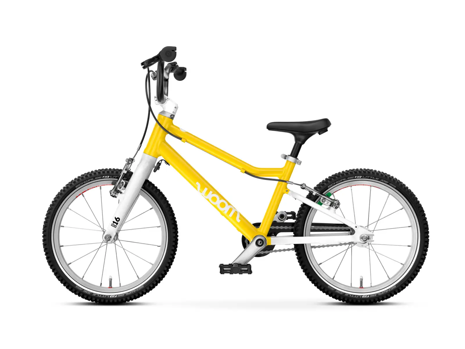 Woom GO 3 rower dziecięcy 16" Vibrant Yellow