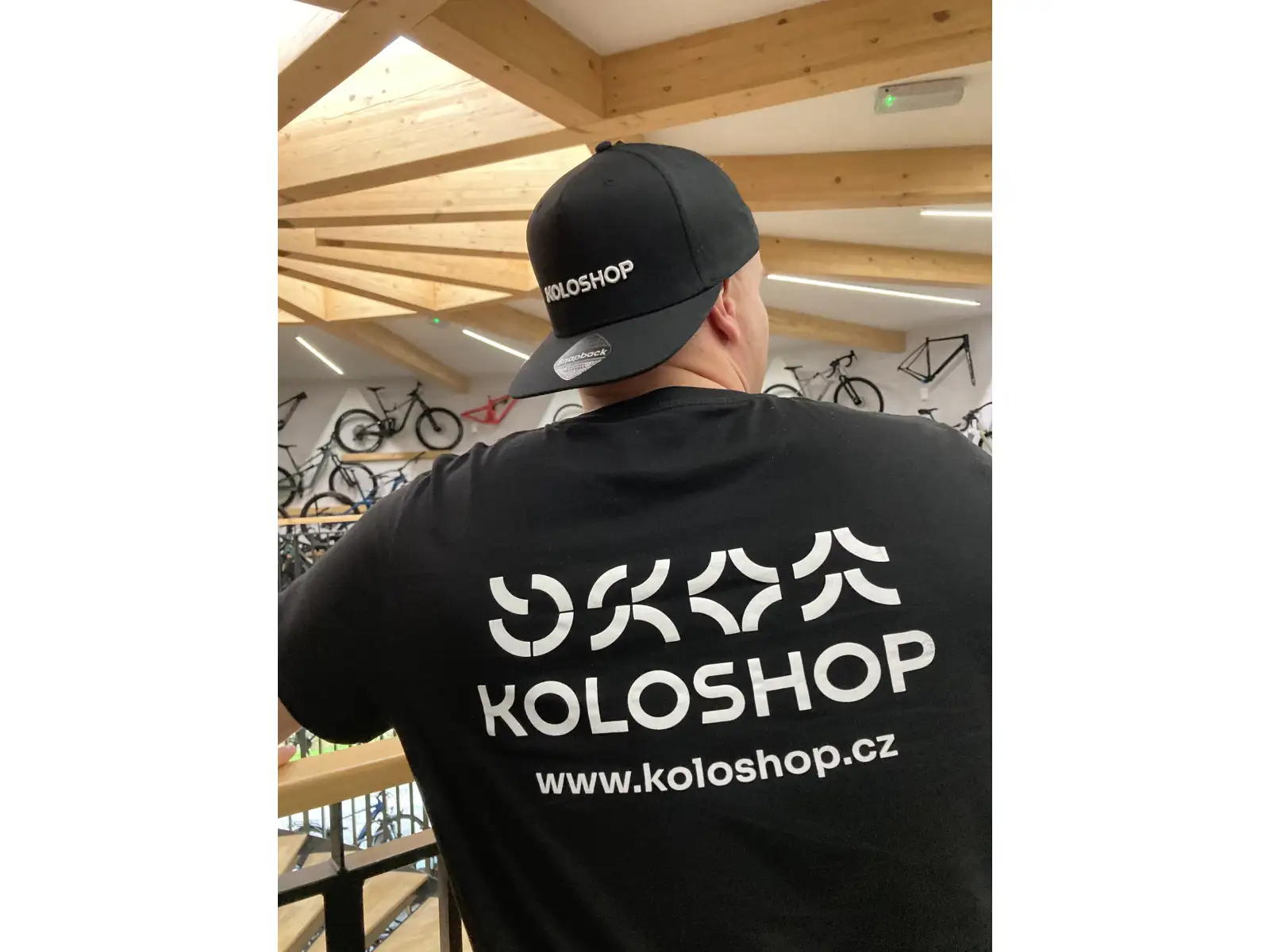 Koloshop Snapback Rapper 2024 czapka Black