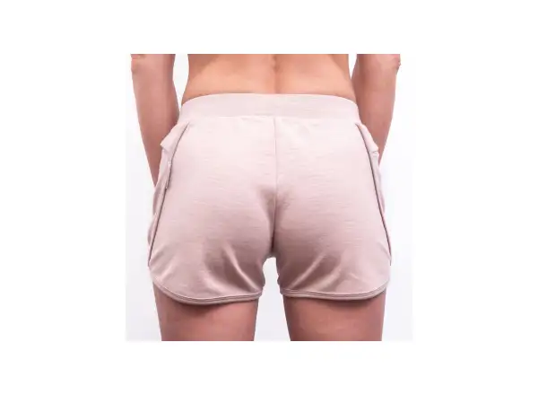 Sensor Merino Upper Traveller damskie szorty Dusty Pink