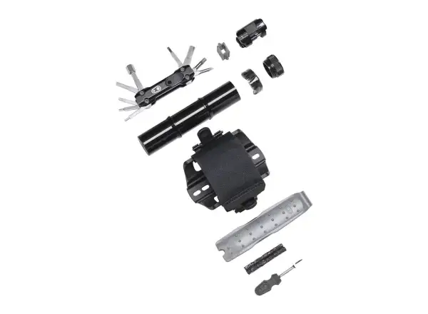 Crankbrothers S.O.S. TS18 uchwyt na wyposażenie i zestaw narzędzi black