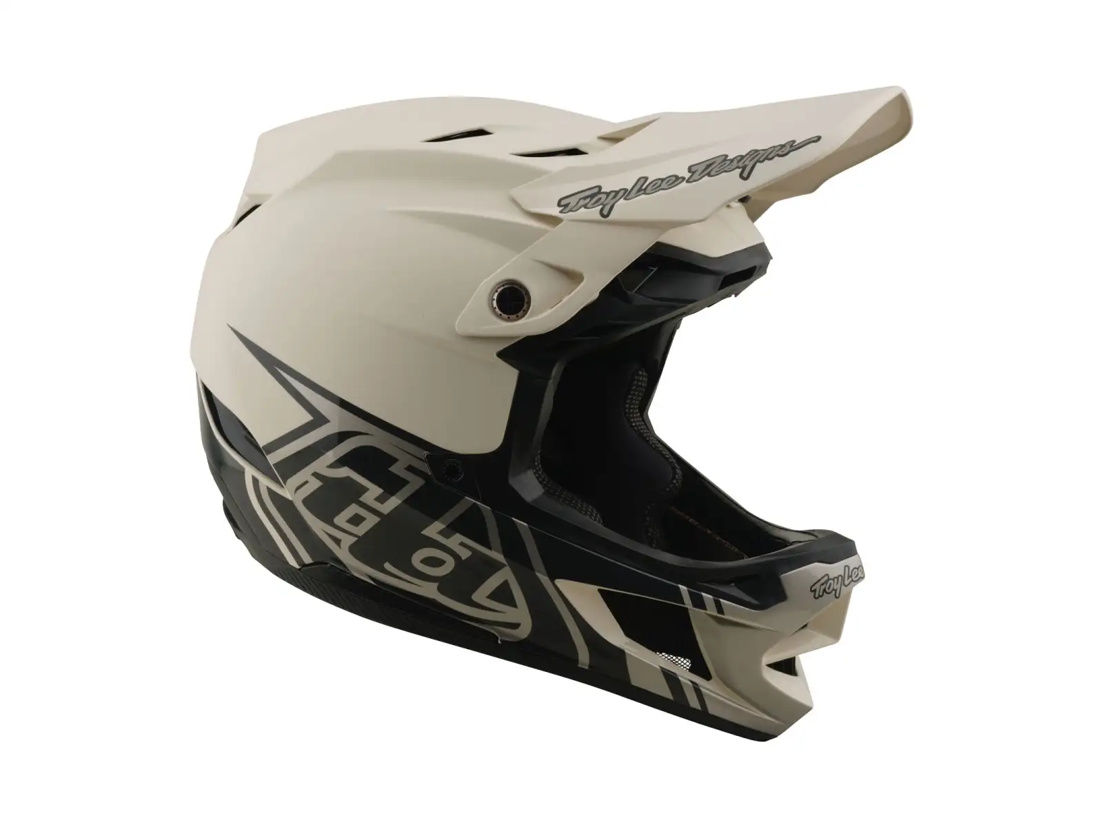 Troy Lee Designs D4 Composite MIPS kask Stealth Pumice