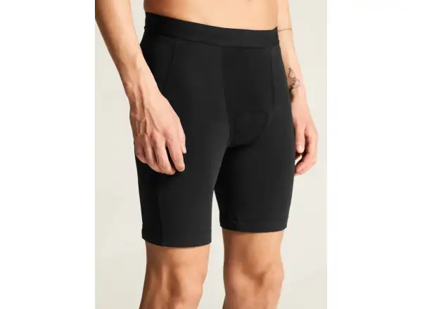Crart Everyday Bike Liner C4 męskie spodenki wewnętrzne z wkładką czarna