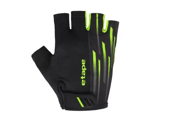 Etape Speed męskie rękawice czarna/zielona