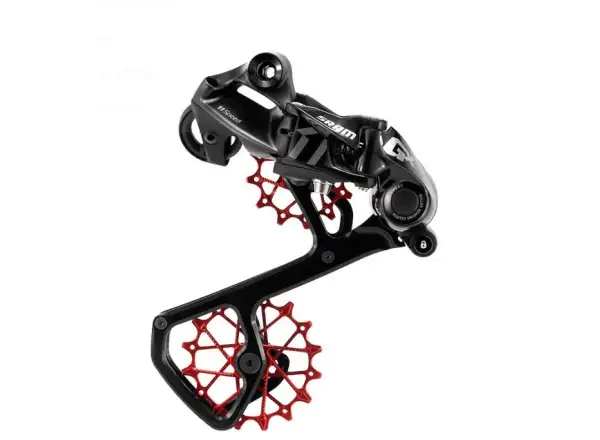 Garbaruk prowadnica i rolka do Sram Force AXS 12 rz. czarna/czerwona