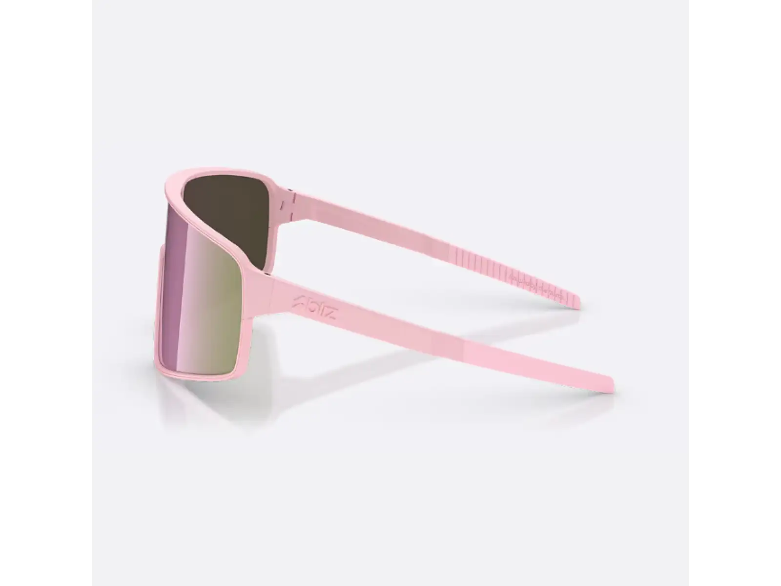 Bliz P001 okulary przeciwsłoneczne Matte Powder Pink/Brown Rosé Multi