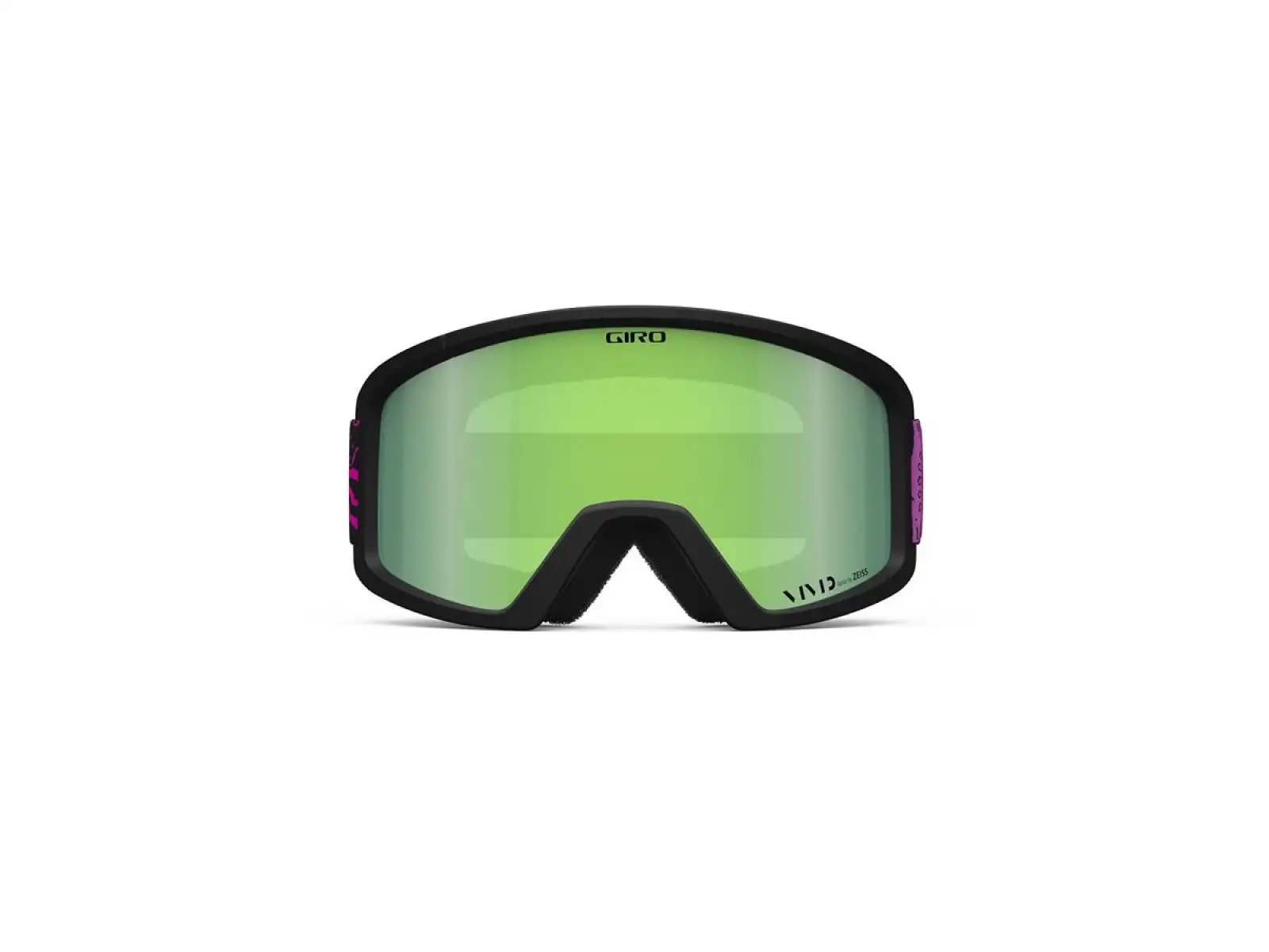 Giro Blok męskie gogle narciarskie Black Split Fountain Mountain/Vivid Emerald