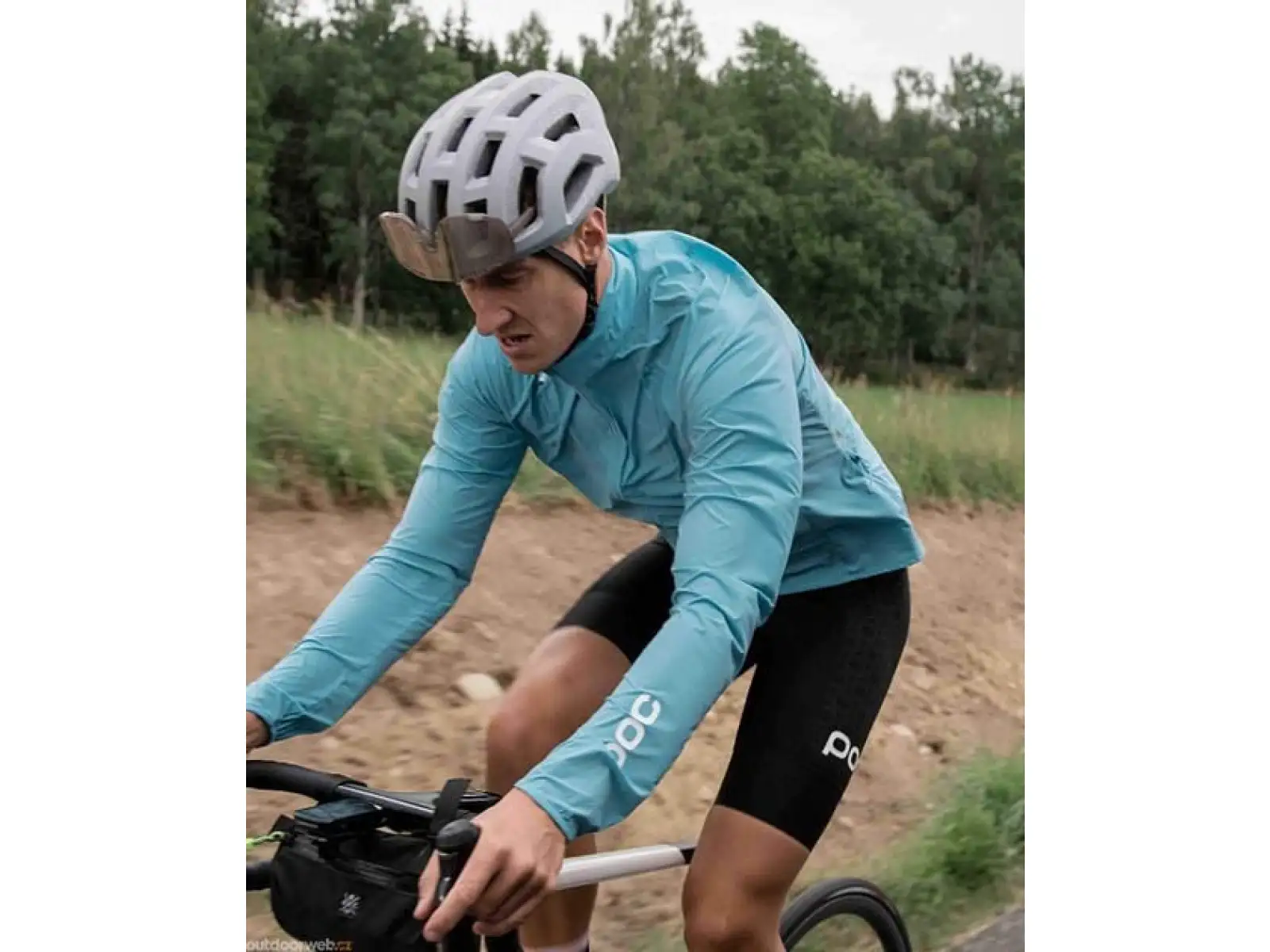 POC Pure-Lite Splash kurtka rowerowa Basalt Blue
