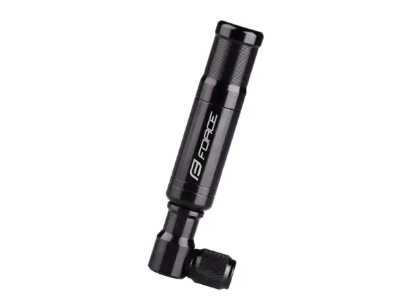Force Puff 2.0 inflator CO2 z zestawem naprawczym Czarna