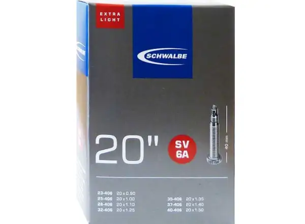 Schwalbe dętka 20x0,90-1,50" ExtraLight (Nr.06A)