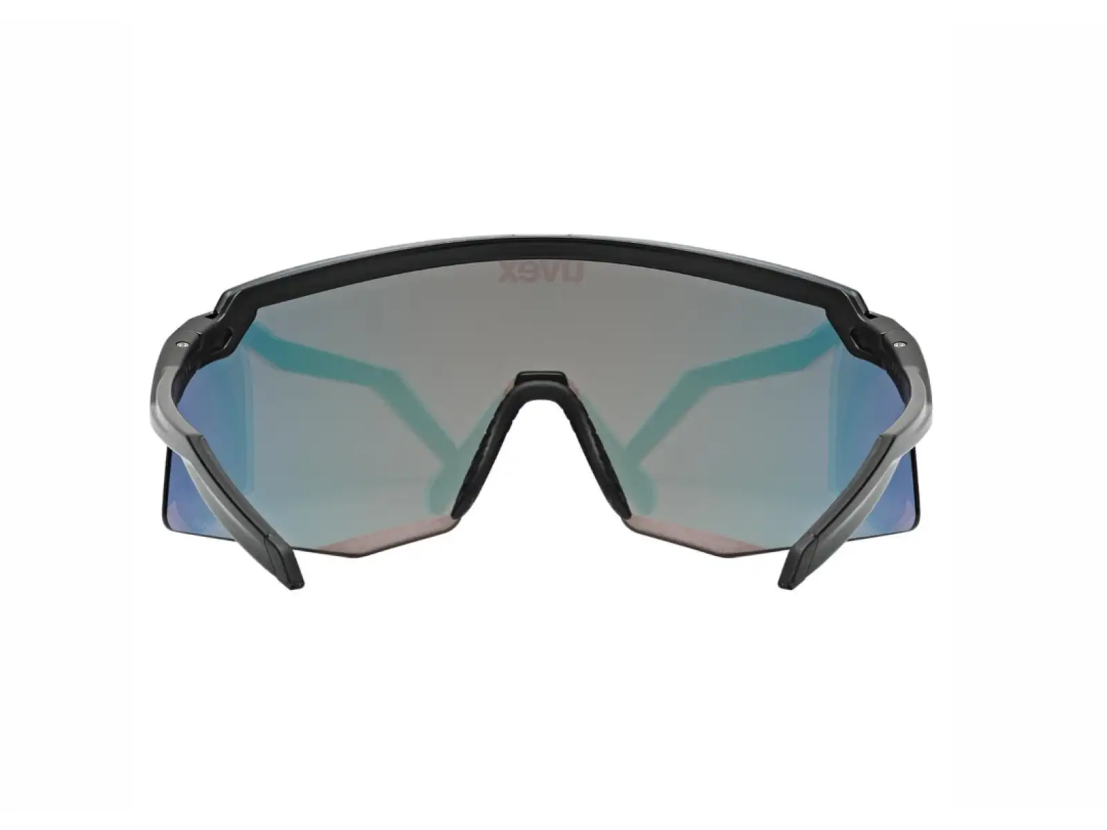 Uvex Pace Stage ColorVision Small okulary Black Matt/Mirror Red