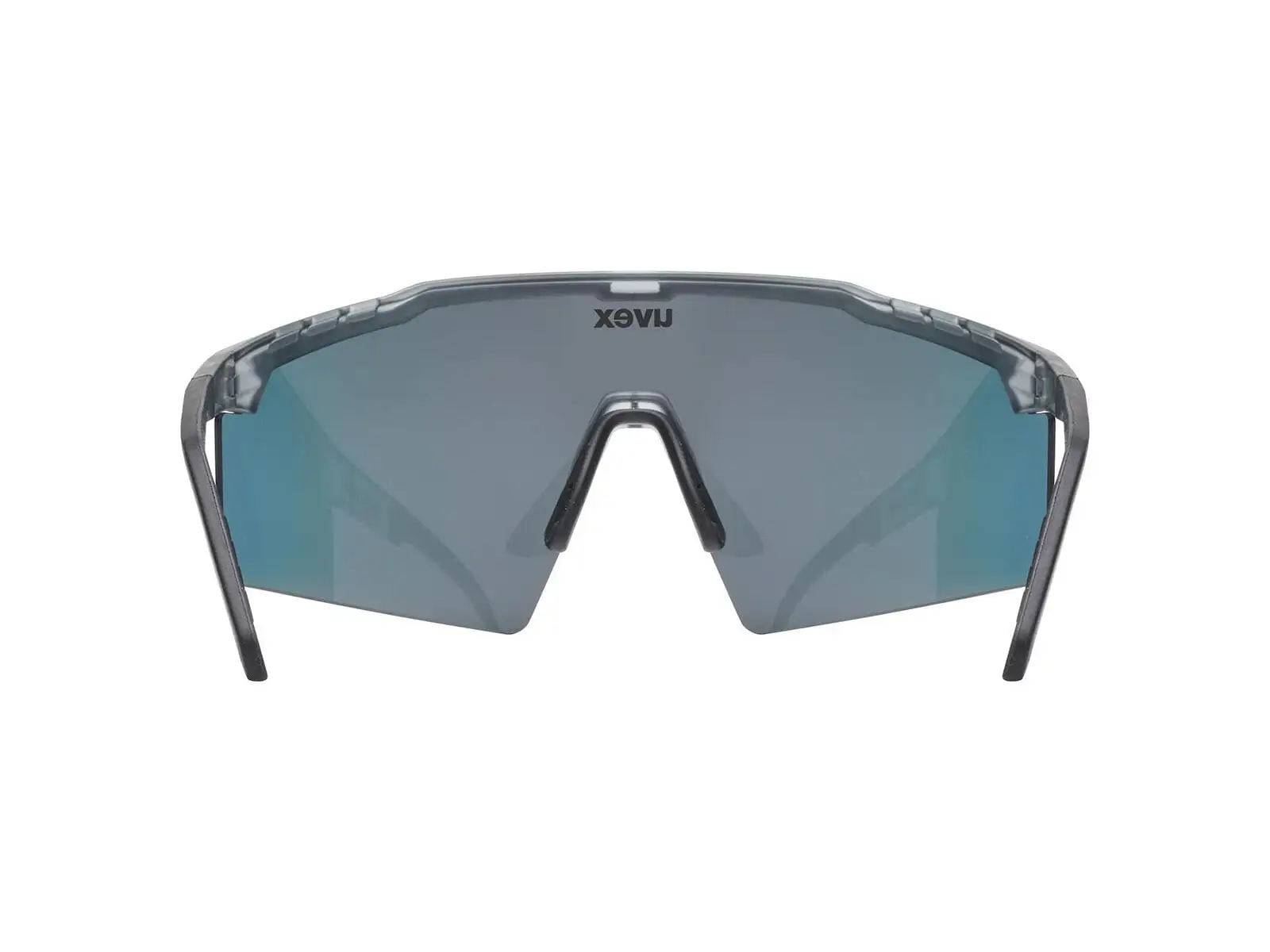 Uvex Flowline okulary przeciwsłoneczne Smoke Matt/Mirror Red