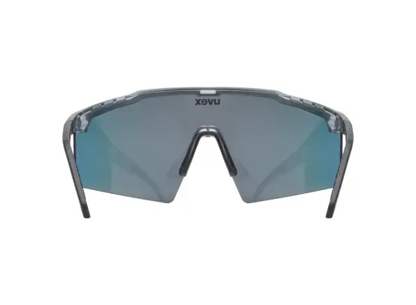 Uvex Flowline okulary przeciwsłoneczne Smoke Matt/Mirror Red