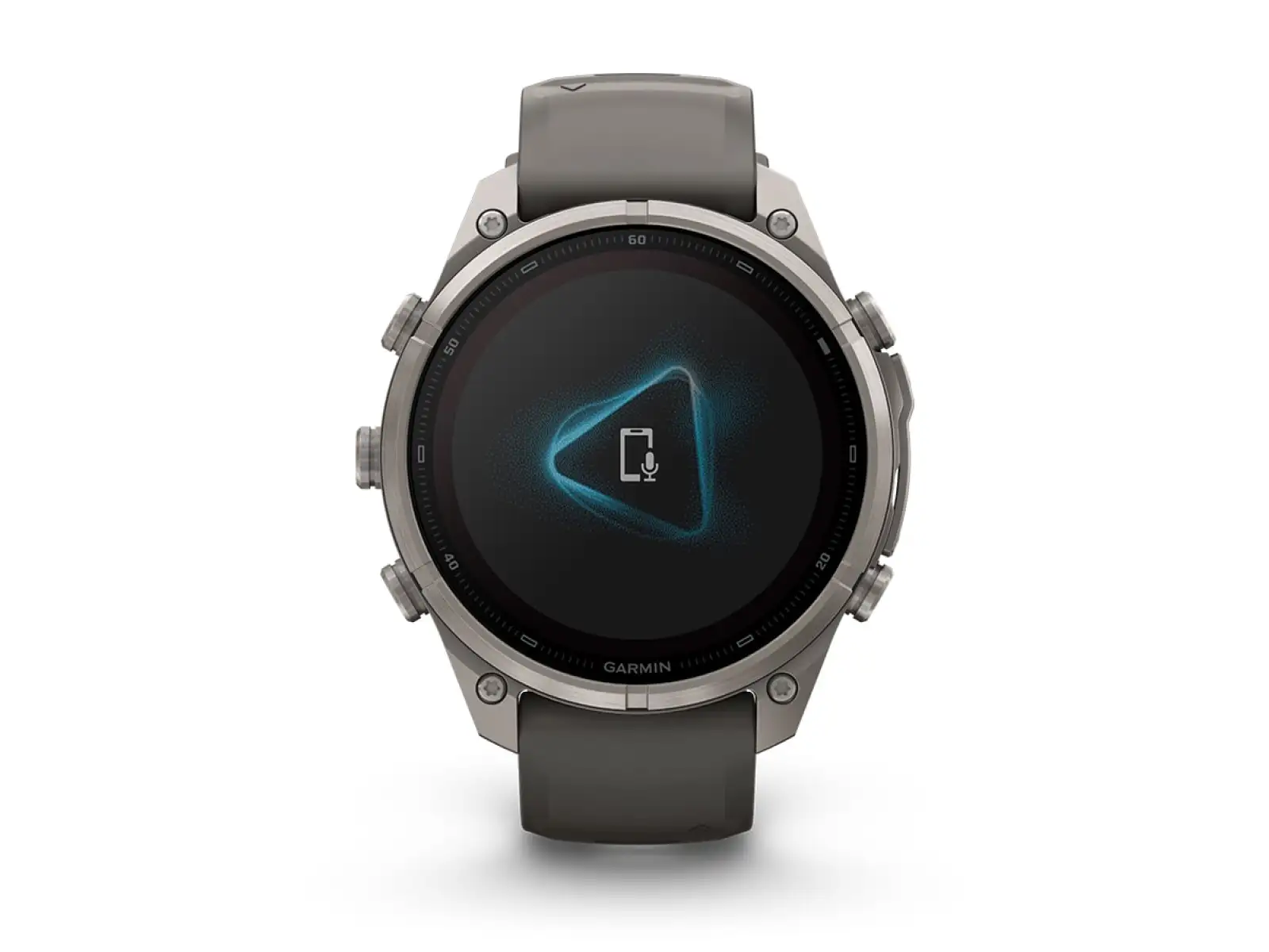 Garmin Fénix 9 Pro inReach Solar 47 mm Tytan Pebble Gray/Silver Gray
