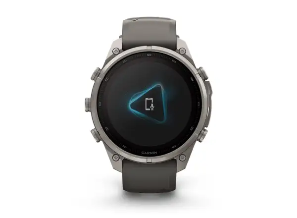 Garmin Fénix 9 Pro inReach Solar 47 mm Tytan Pebble Gray/Silver Gray