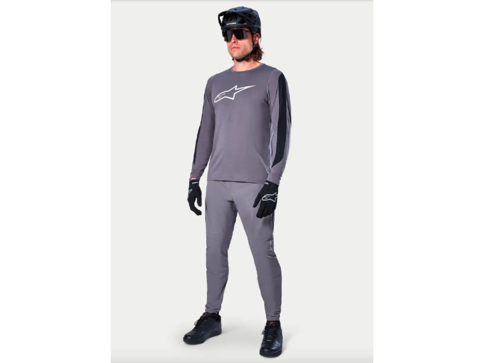 Alpinestars A-Dura Dri Astar męski dres długi rękaw Dark Grey