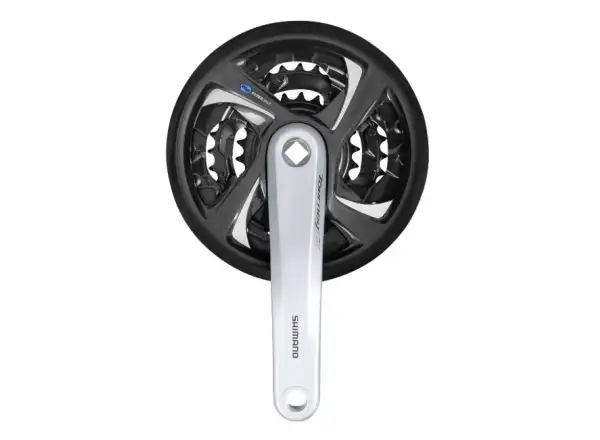Shimano FCTX801 korby zębatka potrójna 42/32/22 zęby 170 mm srebrna