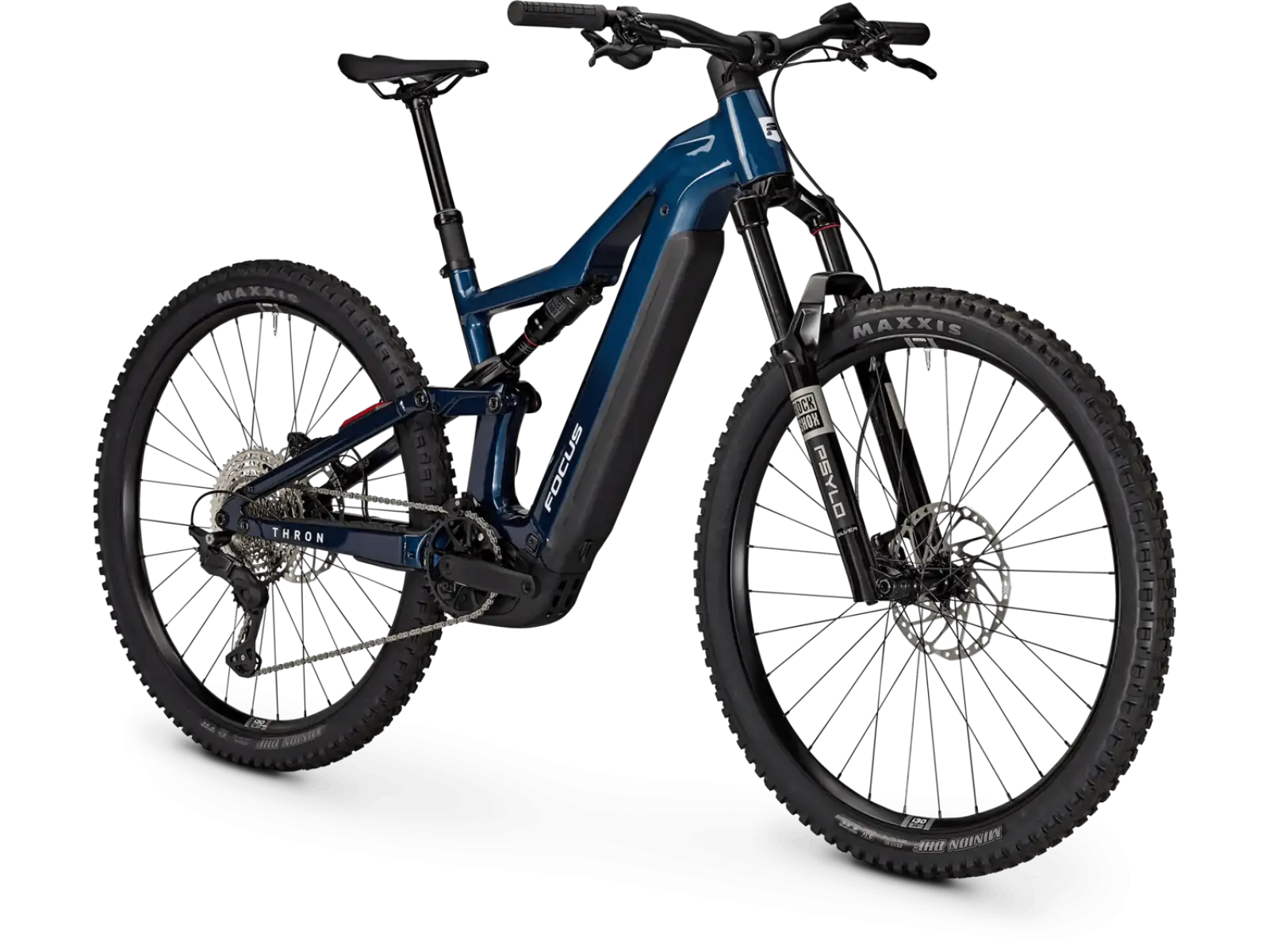 Focus THRON 8 720Wh w pełni amortyzowany rower elektryczny Azurblue / Sydneyblue