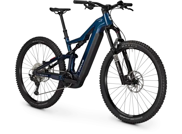 Focus THRON 8 720Wh w pełni amortyzowany rower elektryczny Azurblue / Sydneyblue