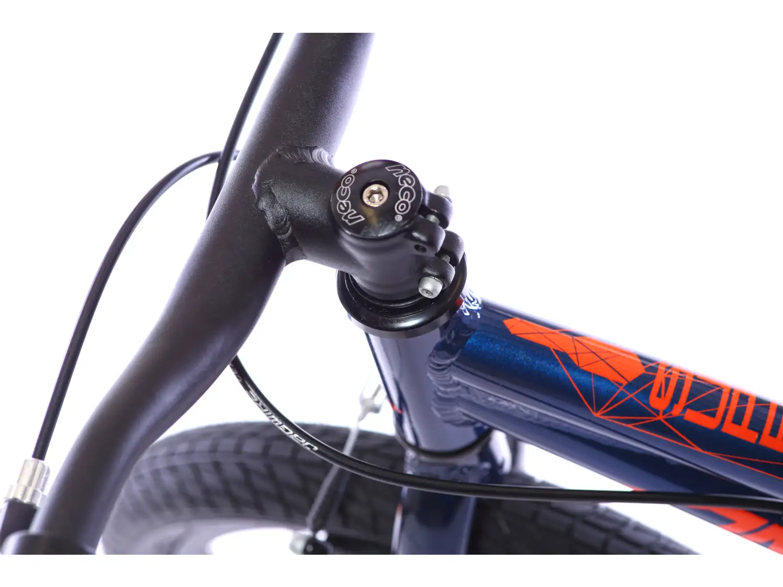 Amulet 16 Mini Superlite dark blue metalic/orange shiny rower dziecięcy