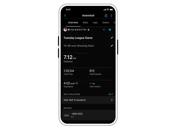 Garmin HRM 600 pas piersiowy