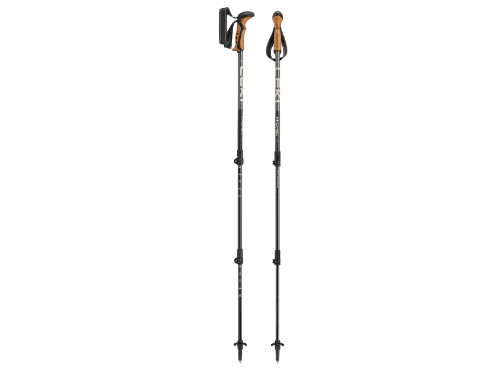 Khumbu Lite kije trekkingowe black-pale clay light-dark anthracite