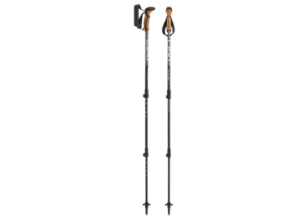 Khumbu Lite kije trekkingowe black-pale clay light-dark anthracite
