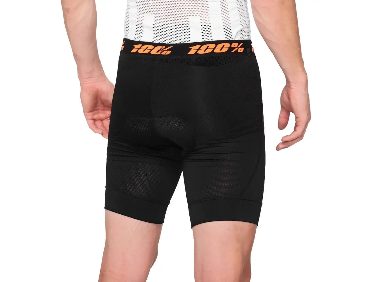 100% Crux Mens Liner męskie wewnętrzne spodenki czarna
