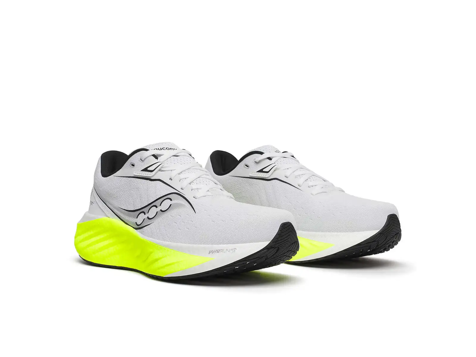 Saucony Triumph 22 męskie buty do biegania White/Citron