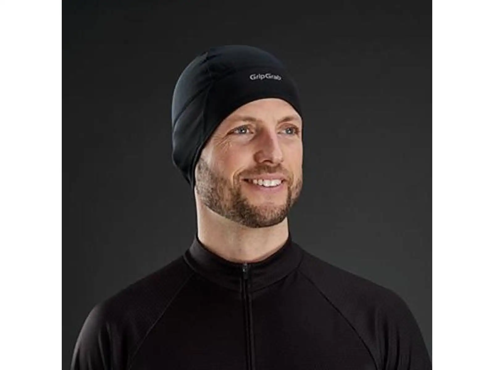 Grip Grab Thermal Skull czapka rowerowa czarna