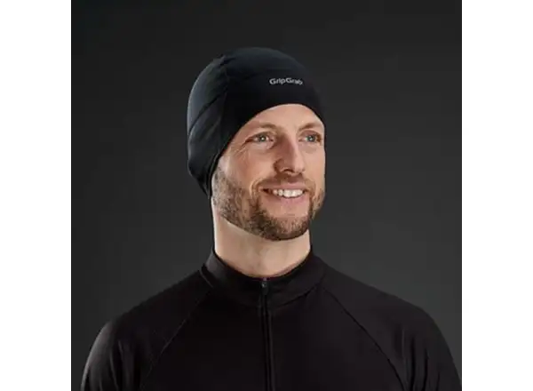 Grip Grab Thermal Skull czapka rowerowa czarna