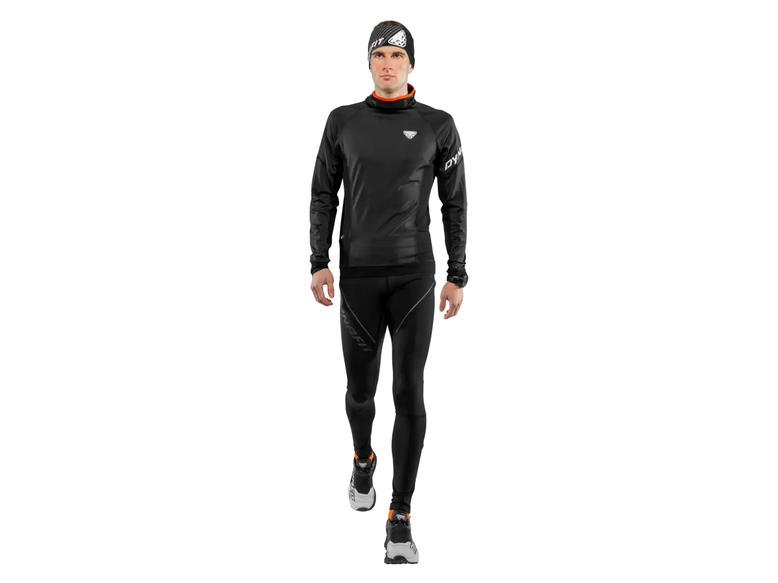 Dynafit Winter Running Tights męskie legginsy do biegania Black Out
