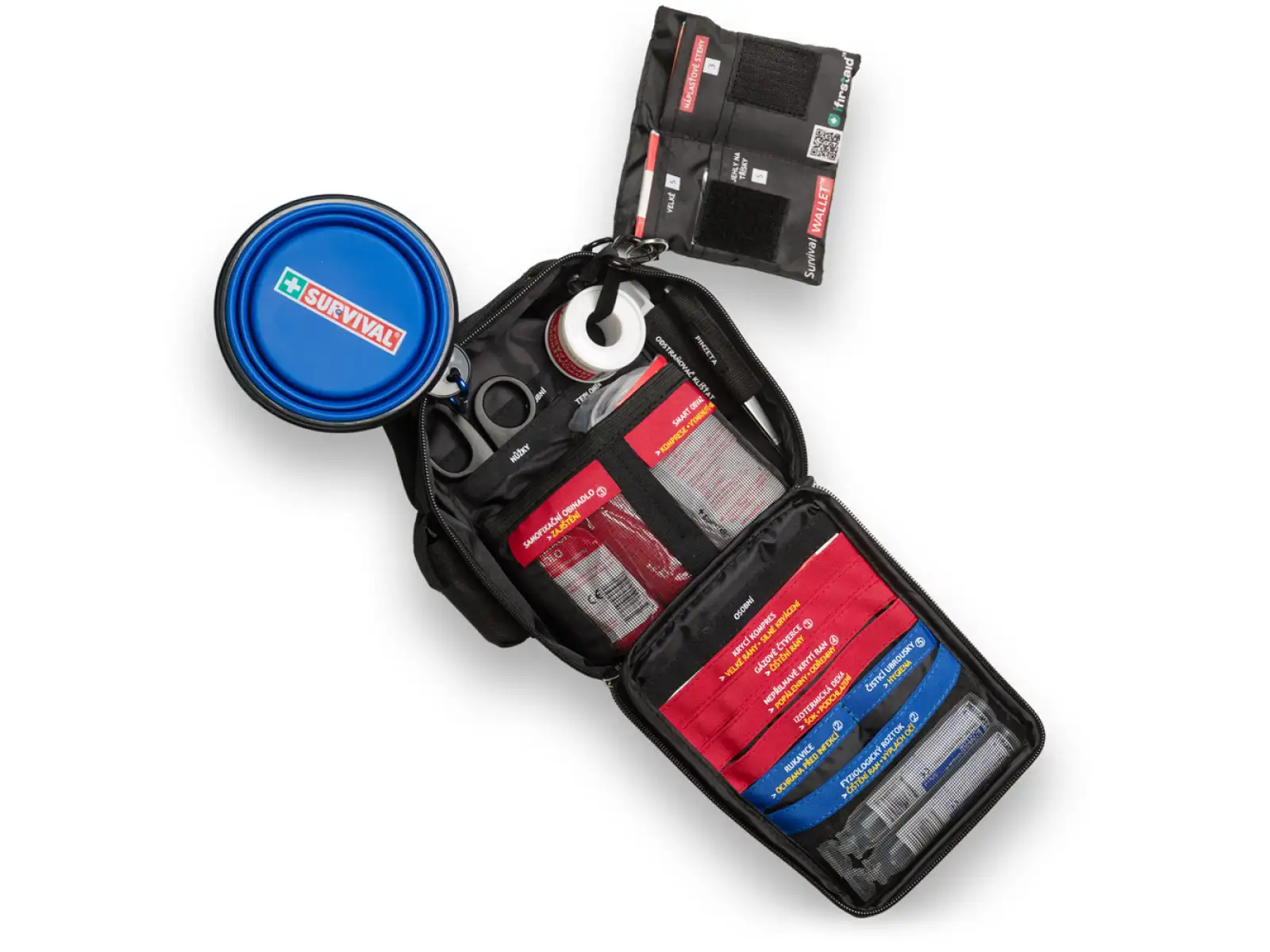 Survival First Aid Kit PET profesjonalna apteczka
