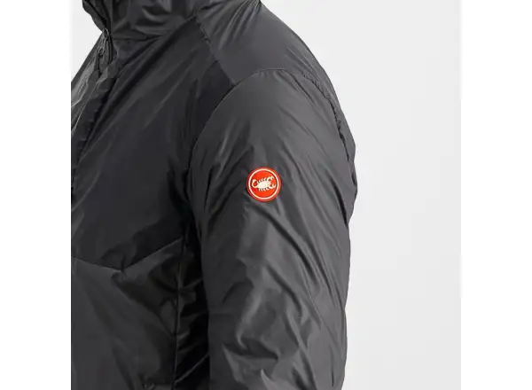 Castelli Riscalda Puffy męska kurtka dark gray/eletric lime