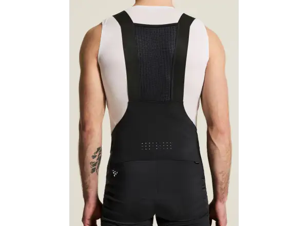 Craft Bike SubZ Wind Bib C3 męskie spodnie na szelkach z wkładką czarna