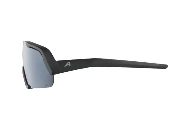Alpina Rocket Youth Q-Lite dziecięce okulary Black Matt / Mirror Silver