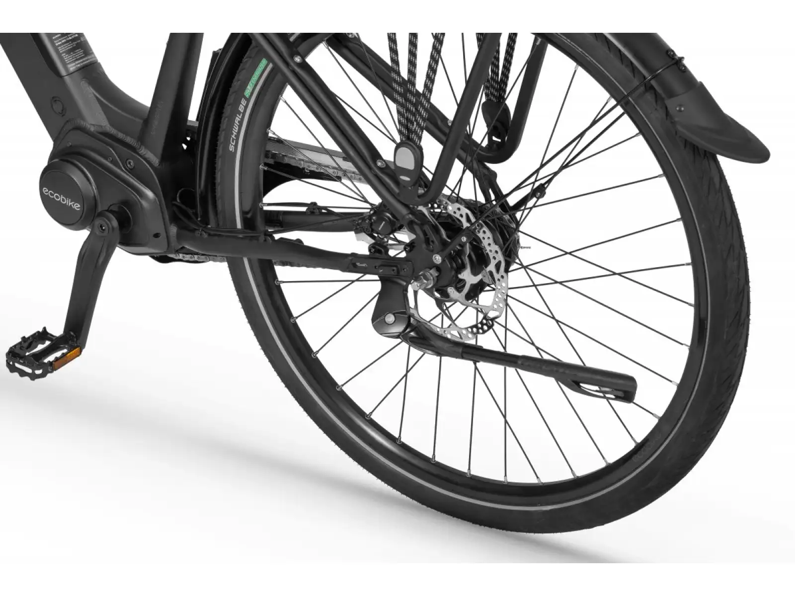Ecobike LX miejski rower elektryczny 672 Wh Black