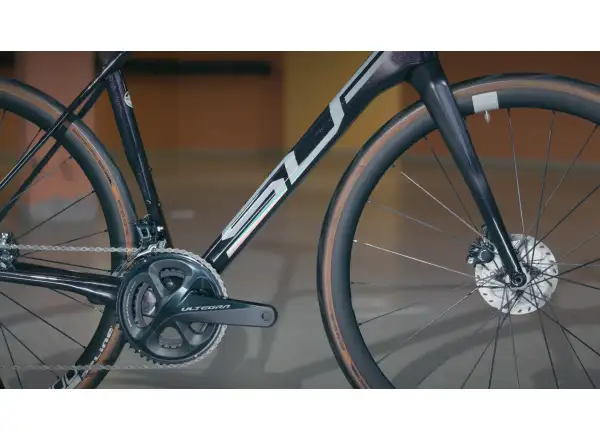 Superior X-Road Team Issue Gloss Black Rainbow/Hologram Chrome rower szosowy/gravel