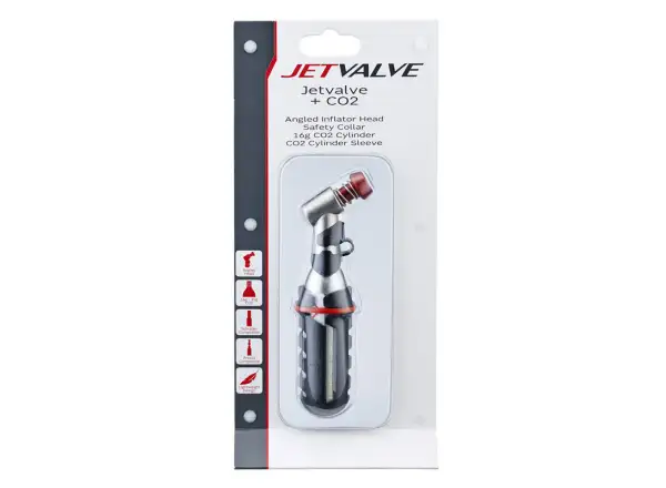 Weldtite Jetvalve CO2 pompka z nabojem 16 g
