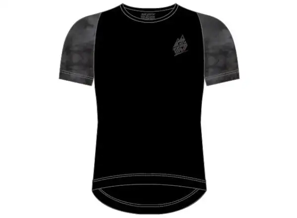 Silvini Denna damska koszulka z krótkim rękawem Black/Charcoal