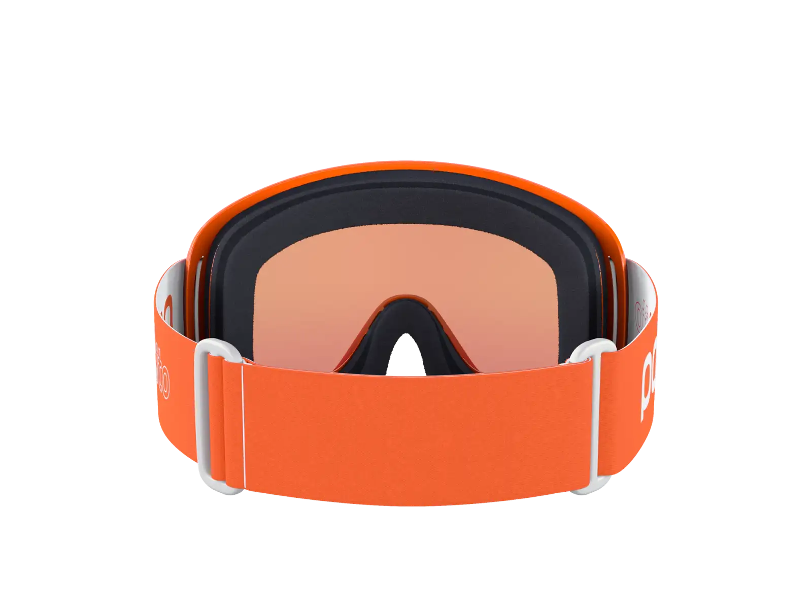 POCito Opsin dziecięce gogle narciarskie Fluorescent Orange/Partly Sunny Light Orange